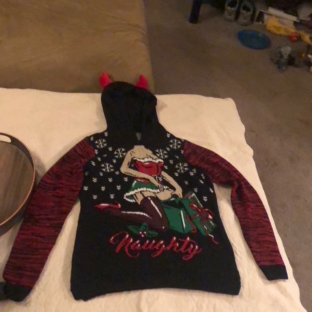 Amazon funny holiday sweater.